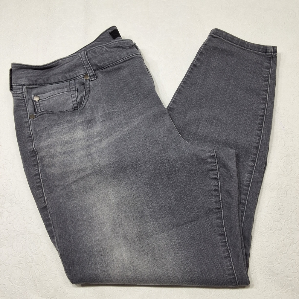 Torrid Denim Gray Skinny Jeans Plus Size 20 S